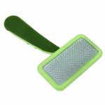Coastal Pet Safari Dog Soft Slicker Brush - Dog Grooming Brush for Shedding - for Dogs with Short, Medium and Long Hair - Large - 6.75" x 4.375"