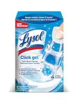 Lysol Click Gel Automatic Toilet Bowl Cleaner, For Cleaning and Refreshing, Spring Waterfall, 4 Applicator units