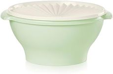 Tupperware Heritage Collection 17.25 Cup Bowl with Starburst Lid - Light Mint Vintage Color, Dishwasher Safe & BPA Free - (4.1 L)