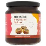 Cooks&Co Grilled Borettane Onions in Balsamic Vinegar 280g (Pack of 6)