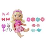 Baby Alive Snip N Style Baby Blonde Hair Talking Doll With Bangs That Grow, Then Get Shorter, Toy For Kids Ages 3 Years Old And Up (Multicolor 12 Pieces)