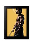 Blue Nexus Superhero Wolverine Wall Poster with Wall Frame Wall Stickers Room Art Poster Painting (Get 25% Off on Buying More Than 1 Any Products:Check Offer Section)_BNWPC234