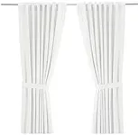 IKEA Ritva White Curtain Set - Size