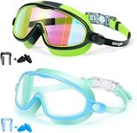 Seago Swim Goggles 2 Pack Anti-Fog 