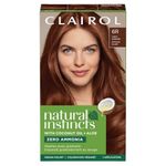 Clairol Natural Instincts Demi-Permanent Hair Dye, 6R Light Auburn Hair Color, 1 Count