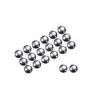 Kozelo 500pcs Precision Balls - [3mm] 304 Stainless Steel for Bearings Use, Solid