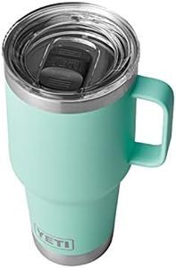 YETI Rambler 30 oz Travel Mug, Stainless Steel, Vacuum Insulated with Stronghold Lid, Seafoam