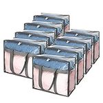 Fixwal 8 Pack Clear Clothes Storage