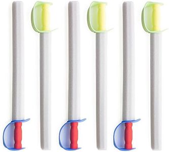 Super Z Outlet Assorted Lightweight Safe Foam Toy Swords for Birthday Party Activities, Event Favors, Toy Gifts (6 Pack)