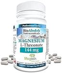 Magnesium L-Threonate - Magtein. 2,000 mg w/ 144 mg of Elemental Chelated Magnesium. 120 Veggie Capsules (40-day supply)