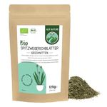 Organic Ribwort Plantain Tea 125g 4.4 oz by Alpi Nature, Ribwort Plantain Leaves Dried, Loose Leaf Tea, Ribwort Herb for Preparation of Ribwort Tea and Herbal Tea