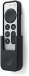 elago Remote Holder Mount Compatible with Apple TV 4K Siri Remote 3rd & 2nd Generation - Strong Sticker or Screw Mounting Options, Wall Mount, Durable Material, Never Lose Your Remote Again (Black)