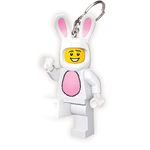 LEGO Iconic Bunny Suit Guy Illuminated Keyring, Kids Gifts, 76mm Figure Height (KE73H) 2 x CR2025 Batteries Included