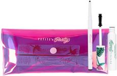 Petite 'n Pretty Eye Makeup Set for Kids - Makeup for Tweens & Teens - Fully Feathered Volumizing Mascara, Eyeliner, Made in the USA, w/Gift Bag