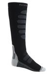Burton Men's Performance + Midweight Sock, True Black, Small