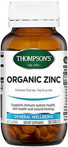Thompson's Organic Zinc 180 tablets