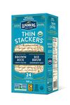 Lundberg Lundberg Organic Thin Stackers Brown Rice Lightly Salted, 168 grams