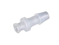 BleedZone - Female Luer Lock Connector - 1/4" Hose Barb Fittings PP Polypropylene Hose, 25x Luer Lock Adapter for Laboratory Equipment, Luer Lock Syringe, Female Hose Connector, Luer Hose Barb Adapter