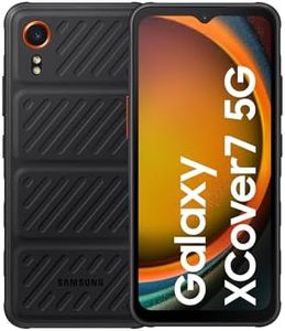 Samsung Galaxy XCover7 5G Smartphone Android Resistenza IP68, Display da 6.6'', RAM 6GB, 128 GB di Memoria Interna Espandibile, Batteria 4.050 mAh, Nero [Versione italiana]