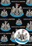 DANILO PROMOTIONS LIMITED Newcastle United FC Wrapping Paper 2 Sheets 2 Tags, Newcastle United Football Gift Wrap