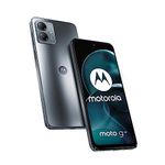 motorola moto g14 (4/128 GB espandibile, Doppia fotocamera 50MP, Display 6.5"" FHD+, Unisoc T616, batteria 5000 mAh, Dual SIM, Android 13, Cover Inclusa), Grigio (Grey)