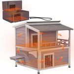 Aivituvin Outdoor Heated Cat House 