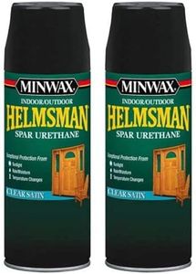 Minwax 33255000 Helmsman Spar Urethane Aerosol, 11.5 Ounce, Satin 2 Pack