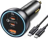 160W USB C Car Charger, Baseus Type