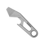 Kershaw Recap Keychain Bottle Opener, Gray Multi Tool with Bottle Opener, Pry Bar, and Flathead Screwdriver Tip, Fits Key Ring, Size of a House Key