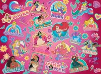 CEACO - Disney Classic - Princess Sticker Collage - 1000 Piece Jigsaw Puzzle for Adults Challenging Puzzle Perfect for Game Nights