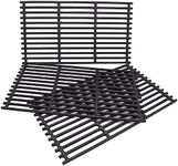 17 Inch BBQ Grates Replacement for Charbroil 466242816 463276016 466242716 463242715 466242715 466242815 Gas Grills, Cooking Grate Grids for Nexgrill 720-0882A, Set of 3 Cast Iron BBQ Grill Grates