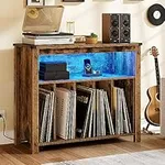 YITAHOME Large Record Player Stand 