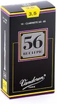 Vandoren CR5035 56 Rue Lepic Bb Clarinet Reeds Box of 10, Strength 3.5