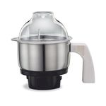 Preethi Eco Twin Mixer Grinder, 110 Volt, White, 2 Jar (Model number: MG146)