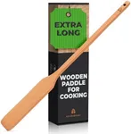 Wooden Paddle for Cooking, Stirring Paddle – 24" Crawfish Paddle – Heavy Duty Long Wooden Spoon for Large Stock Pots by Woodenhouse