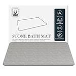 DAWNTREES Stone Bath Mat, Diatomace