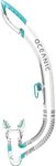 Oceanic Ultra Dry 2 Snorkel - White/Sea Blue