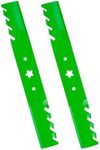 Magorfas Lawn Mower Blades Toothed Mulching 127842 134148 138497 for Husqvarna LT1238 LT1538 LT19538 LTH1438 LTH1538 LTH18538 LTH2038R with 38 inch Decks, 2 PCS