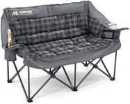 Double Camping Chairs Padded Lovese