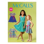 The McCall Pattern Company M6915 CHJ Girls Sewing Patterns, Multi-Colour, CHJ (7-8-10-12-14)