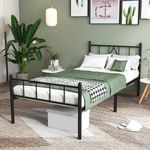 Decorwise 14 Inch Twin XL Size Bed 