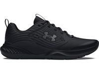 Under Armour Men's Charged Commit Trainer 4 Sneaker, (005) Black/Ultimate Black/Castlerock, 9.5