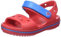 Crocs Unisex Kids Crocband Sandals, Varsity Red, 10 UK Child