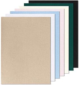 Aida Cloth 14 Count Cross Stitch Fabric Multi Colored 12×18inch 7Pcs
