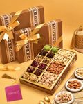 Diwali Sweets Gift Pack DryFruit Gift Pack Sweets gift pack for diwali Ladoo 12-Pcs Sweets Gift Pack Gift hampers for Employees Diwali Gifts for Family and Friends Diwali sweets gift box