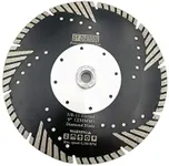 DT-DIATOOL 9 Inch Diamond Turbo Blade Cutting Granite Marble Concrete Hard Stones