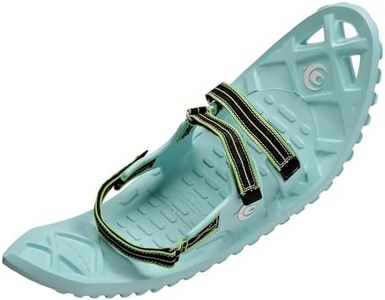 Crescent Moon Luna Unisex Ultralight EVA Foam Snowshoes for Men & Women – Ideal for Hiking, Running, Adults with Dual Density Rocker Cloud Deck and Ice Spikes