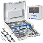 toolant 127pcs SAE/Metric Tap and D