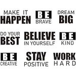 4 Sheets Inspirational Wall Decals 
