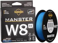 Seaknight MANSTER W8 II Braided Line, 8 Strands Braided Fishing Line 164/328/547 Yards Super Smooth PE Braided Lines Multifilament Fishing Lines-Abrasion Resistant, Low Memory, Zero Stretch